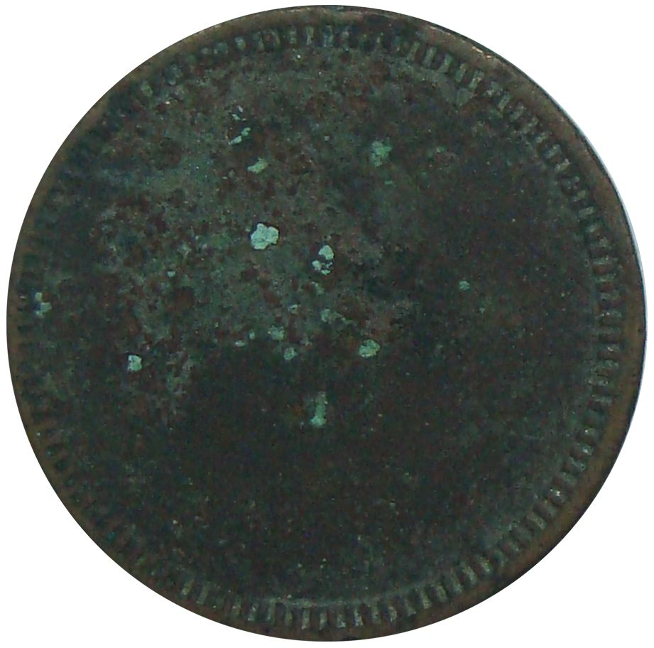 Ficha Administración Trompillo 25 Céntimos  - Numisfila