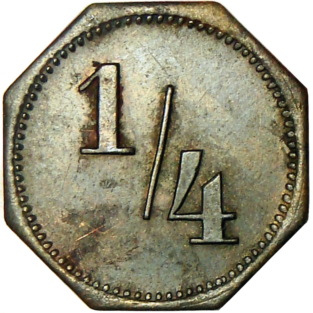 Ficha Palomas Carmen J.L. ¼ Real - Octogonal  - Numisfila