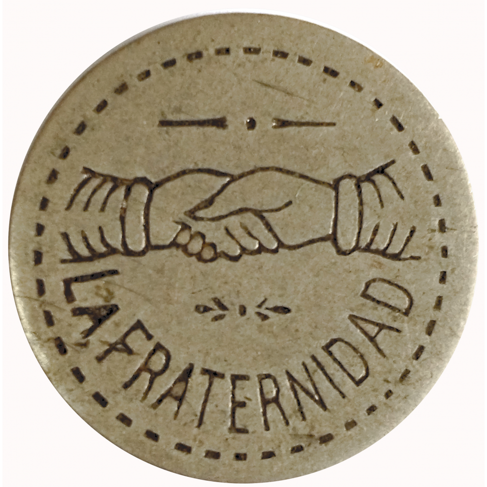 Ficha Hacienda La Fraternidad 1 Real - Numisfila