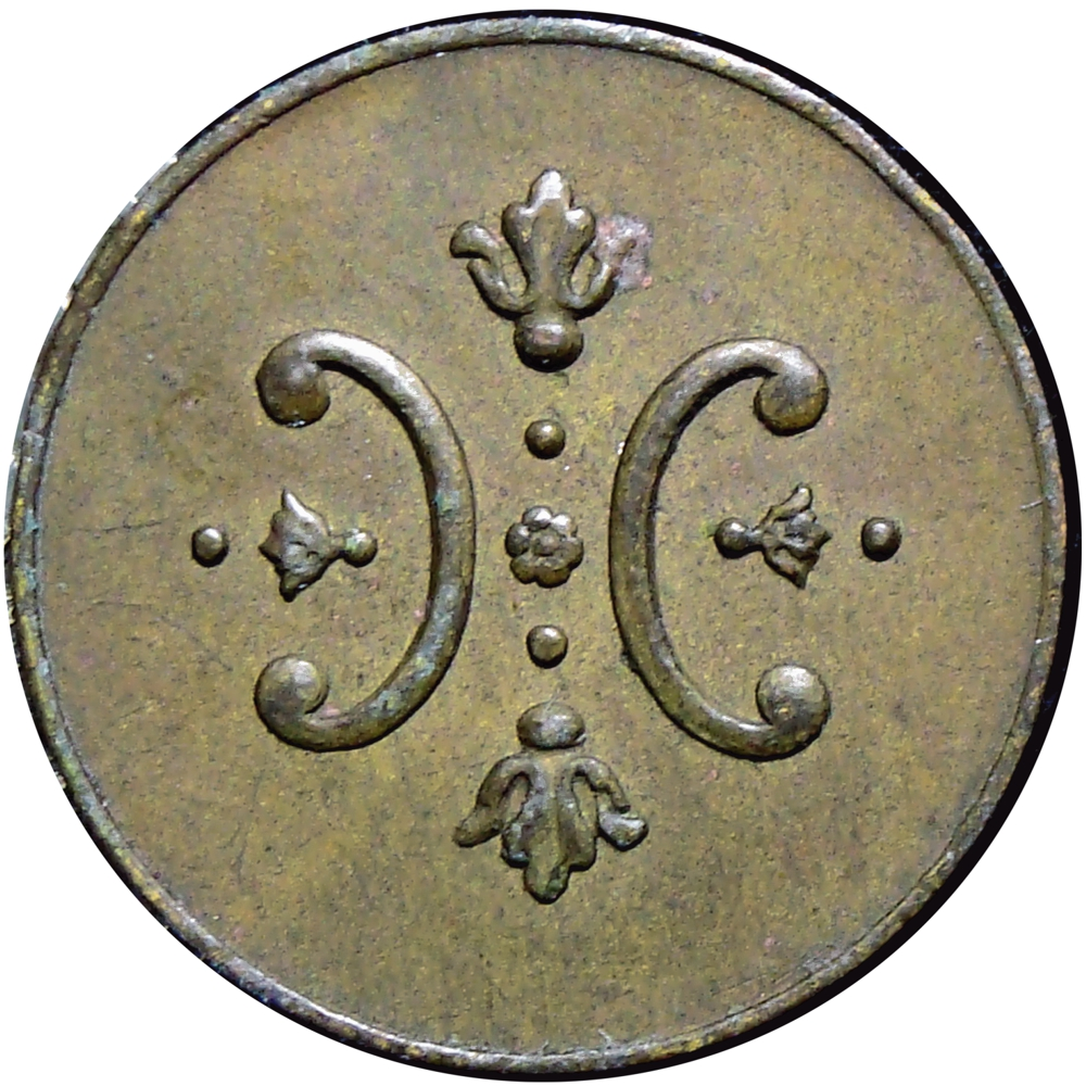 Ficha Hacienda Guama 1 Real Francisco R. Laguna   - Numisfila