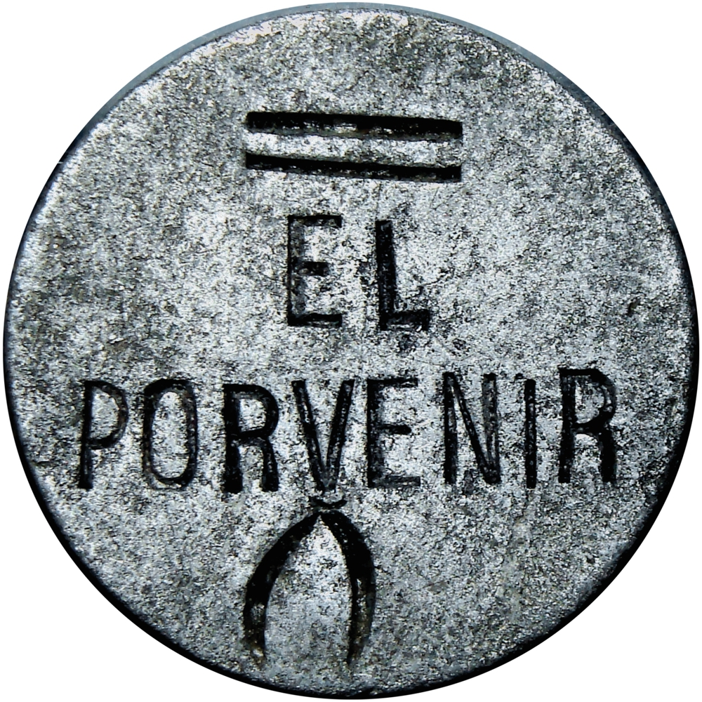 Ficha Hacienda El Porvenir Medio Real - Sin Fecha - Numisfila