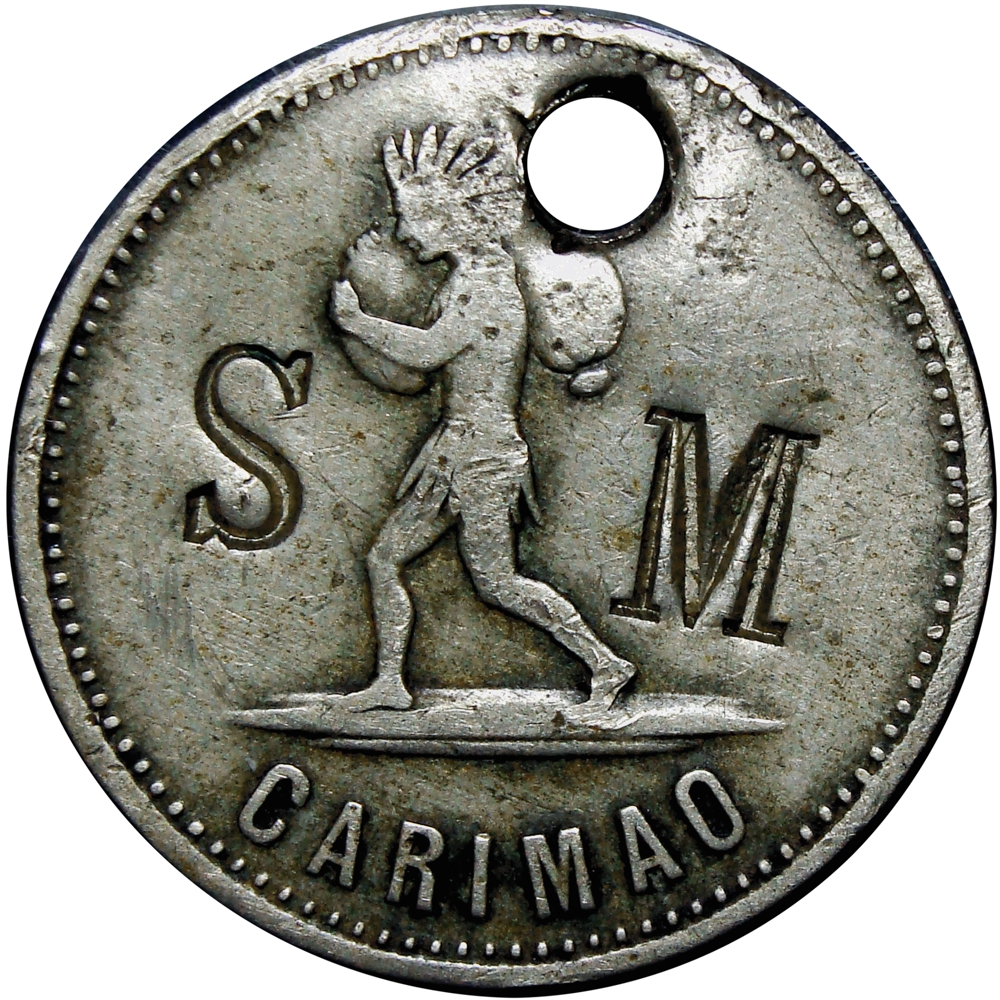 Venezuela Ficha Carimao Resellada SM 2 Almud  - Numisfila