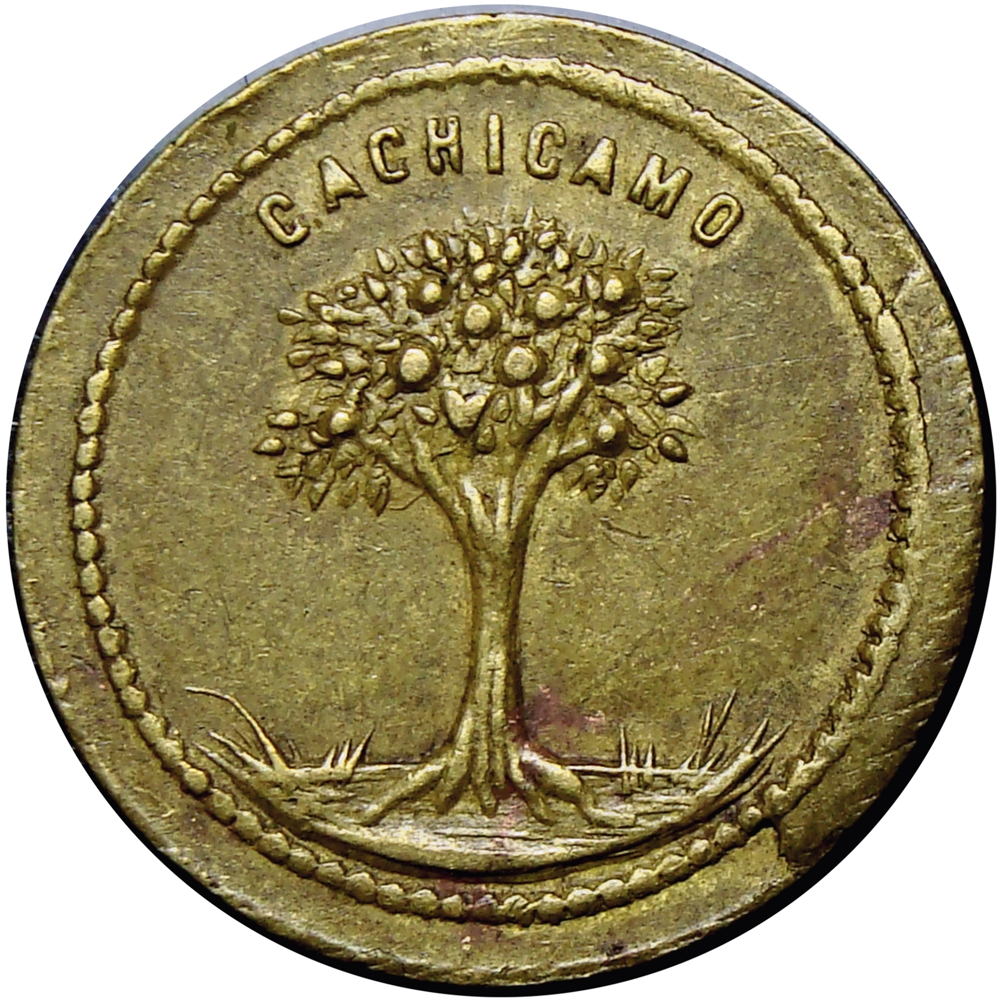 Venezuela Ficha Cachicamo Román Gonzáles ¼ Real - Numisfila