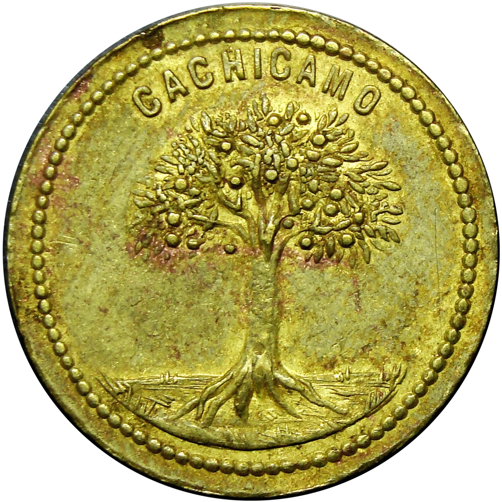 Venezuela Ficha Cachicamo Román Gonzáles 1 Real - Numisfila