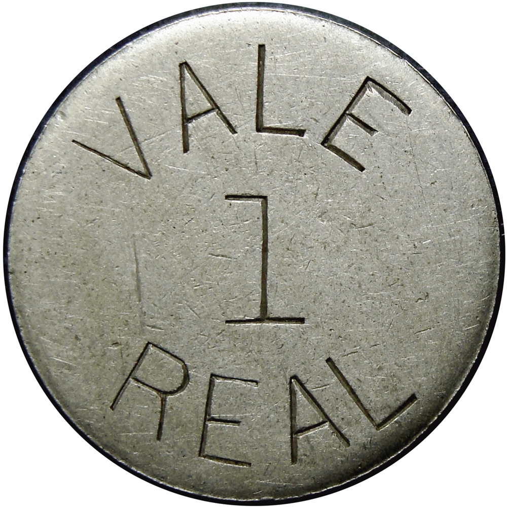 Ficha J.M Villanueva Sampayo Santa Rita Vale 1 Real 1894  - Numisfila