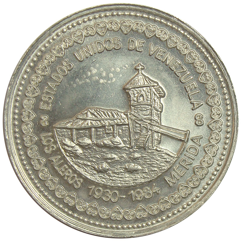 Ficha Los Aleros Morocota 1984 Doble Grosor - Numisfila
