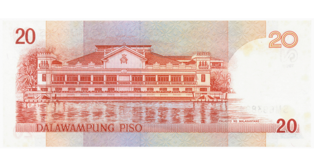 Billete Filipinas 20 Piso 1999 Manuel L. Quezon  - Numisfila