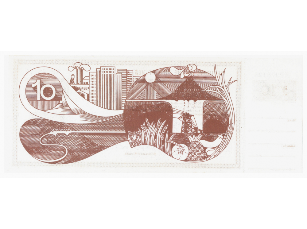 Bono de Ahorro Filipinas 10 Piso 1974 con Talón Rizal   - Numisfila