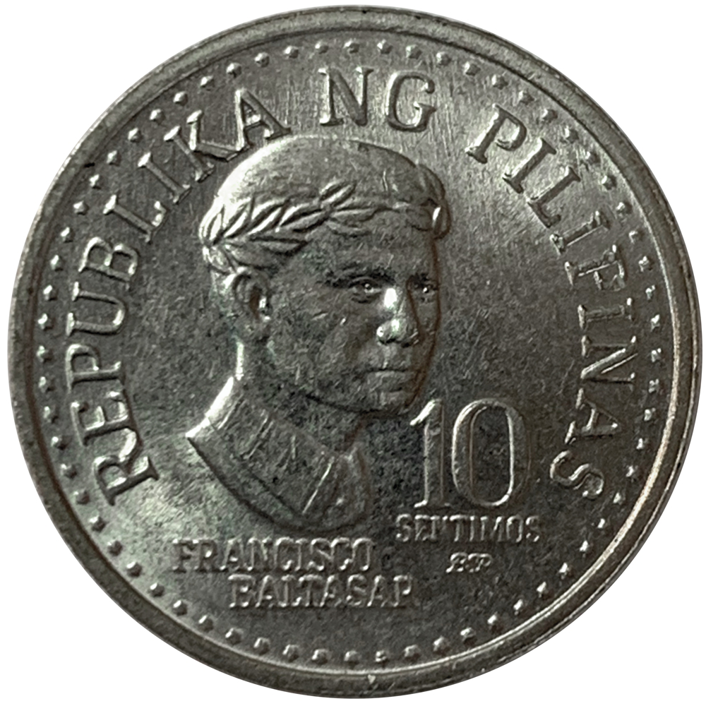 Moneda Filipinas 10 Séntimos 1979 - 82  - Numisfila