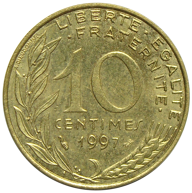 Moneda Francia 10 Centimos 1962-1986  - Numisfila
