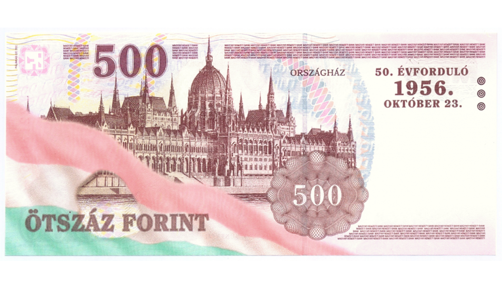 Billete Hungria 500 Forint 2006 Conmemorativo  - Numisfila