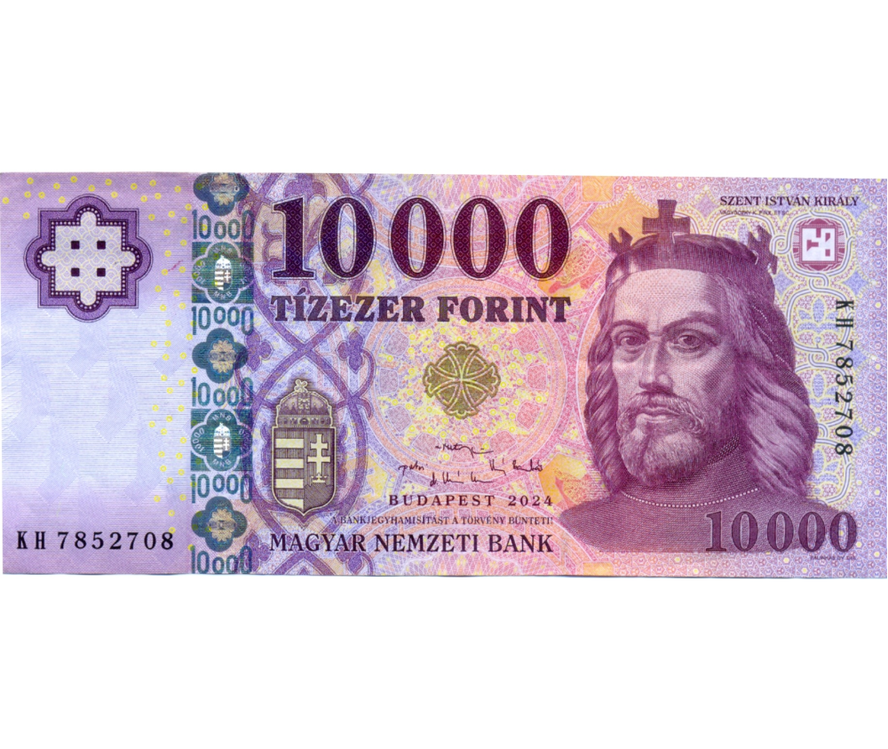 Billete Hungria 10000 Forint 2024 - Rey San Esteban I - Numisfila