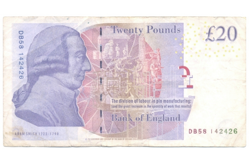 Billete Inglaterra 20 Pounds 2006  - Numisfila