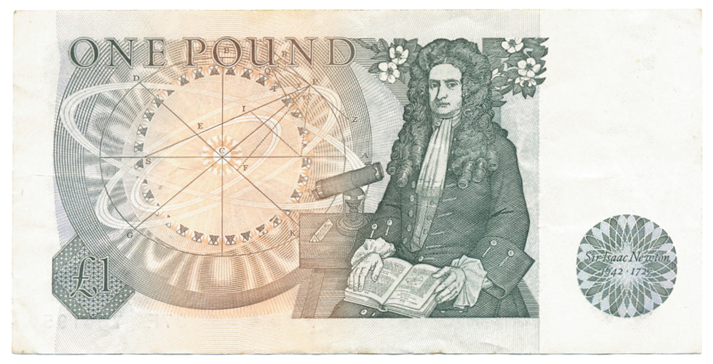 Billete Inglaterra 1 Pound 1978 - 80  - Numisfila
