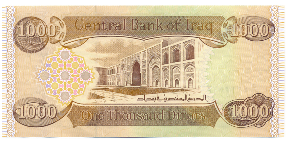 Billete Irak 1000 Dinars 2003  - Numisfila