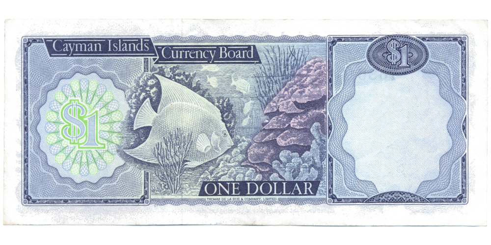 Billete Islas Cayman 1 Dólar 1985  - Numisfila