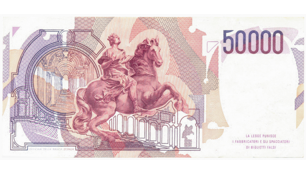 Billete Italia 50000 Lire 1984   - Numisfila