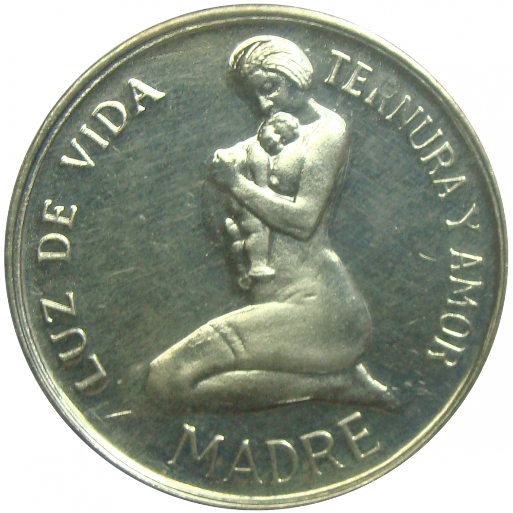 Medalla Madre, Luz de Vida, Ternura y Amor - Numisfila