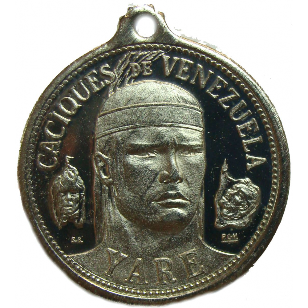 Yare Medalla Caciques Inauguracion Valencia Italcambio - Numisfila