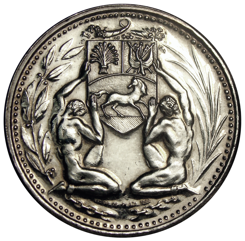 Medalla Plata Páez Próceres Italcambio  - Numisfila