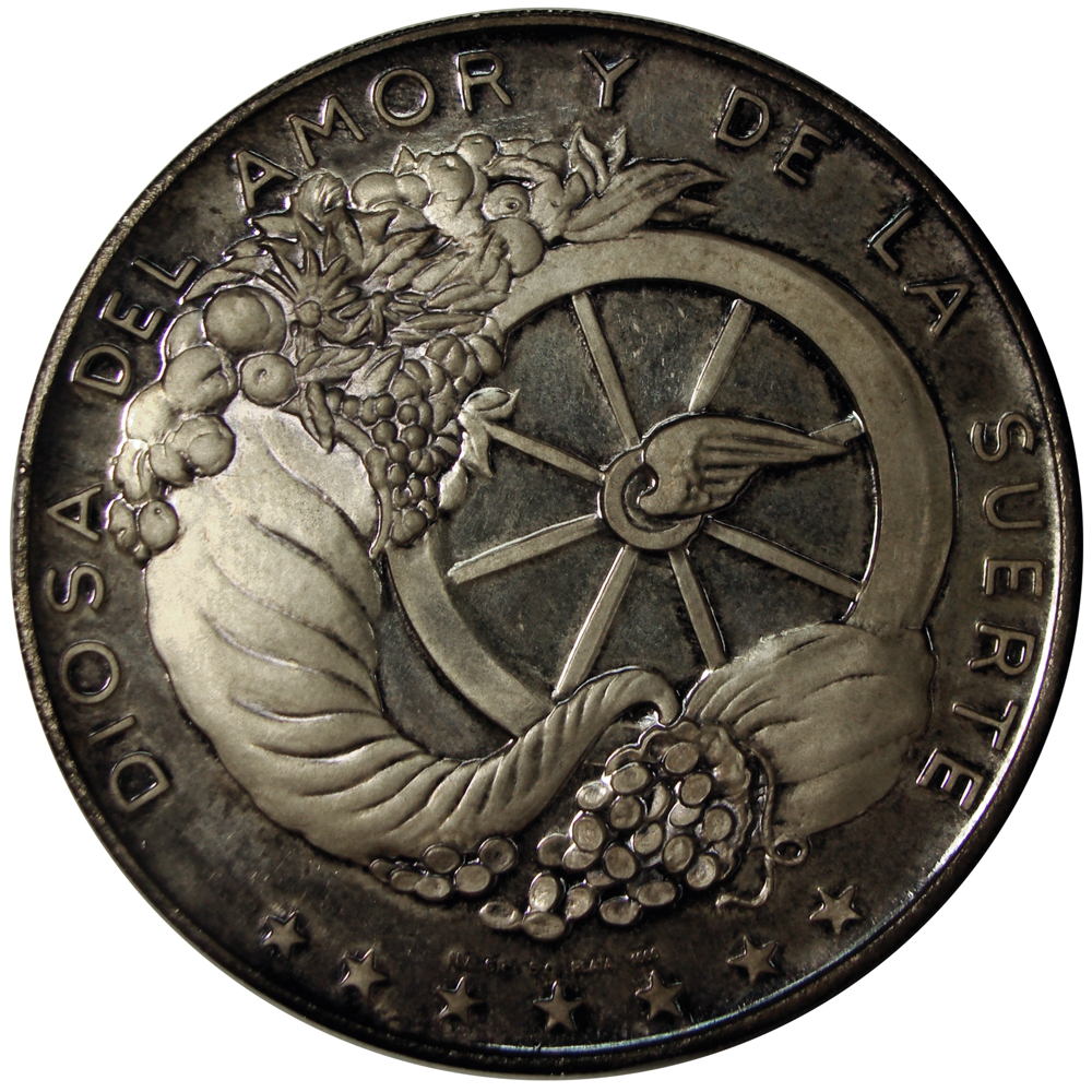 Medalla de Plata Pura María Lionza  - Numisfila