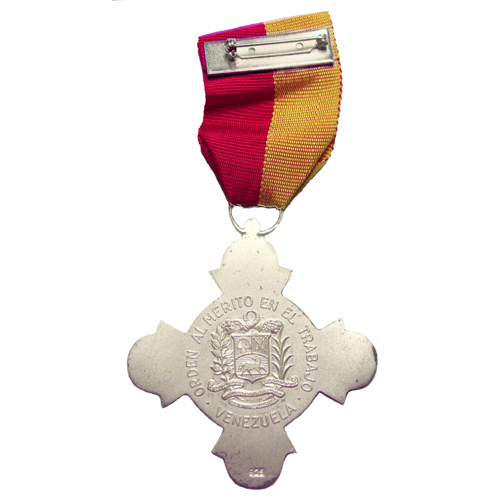Orden Merito al Trabajo 2da Clase Venera y Miniatura  - Numisfila