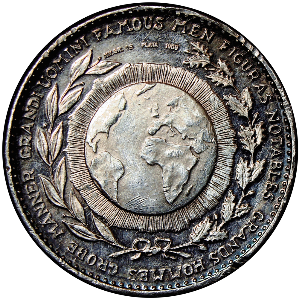 Medalla de Plata Cristóbal Colón 500 Años del Descubrimiento  - Numisfila