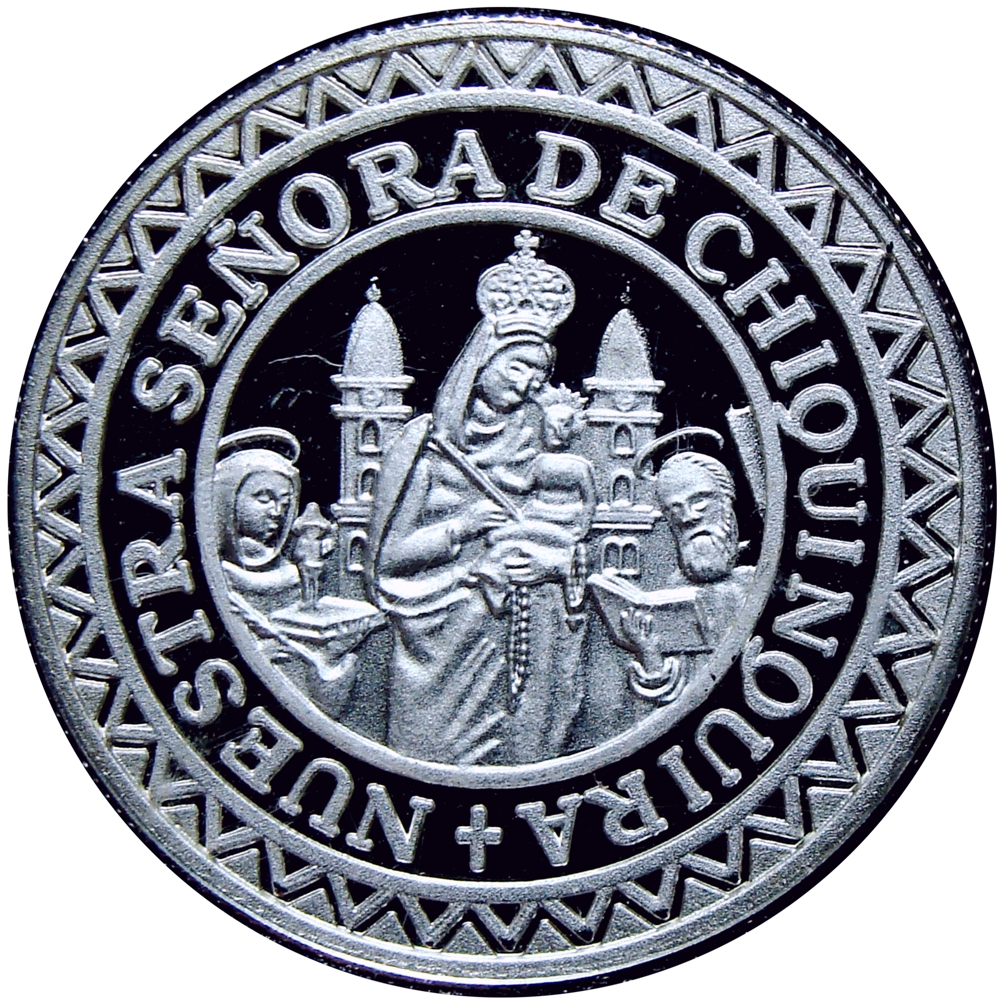 Medalla de Plata 1992 Año Jubilar Coronación Virgen Chiquinquirá - Numisfila