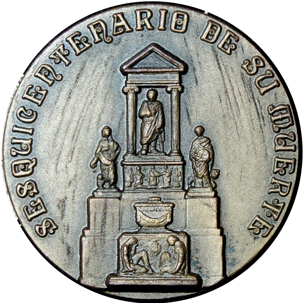 Medalla 150 Años Muerte Libertador Simón Bolívar 1980  - Numisfila