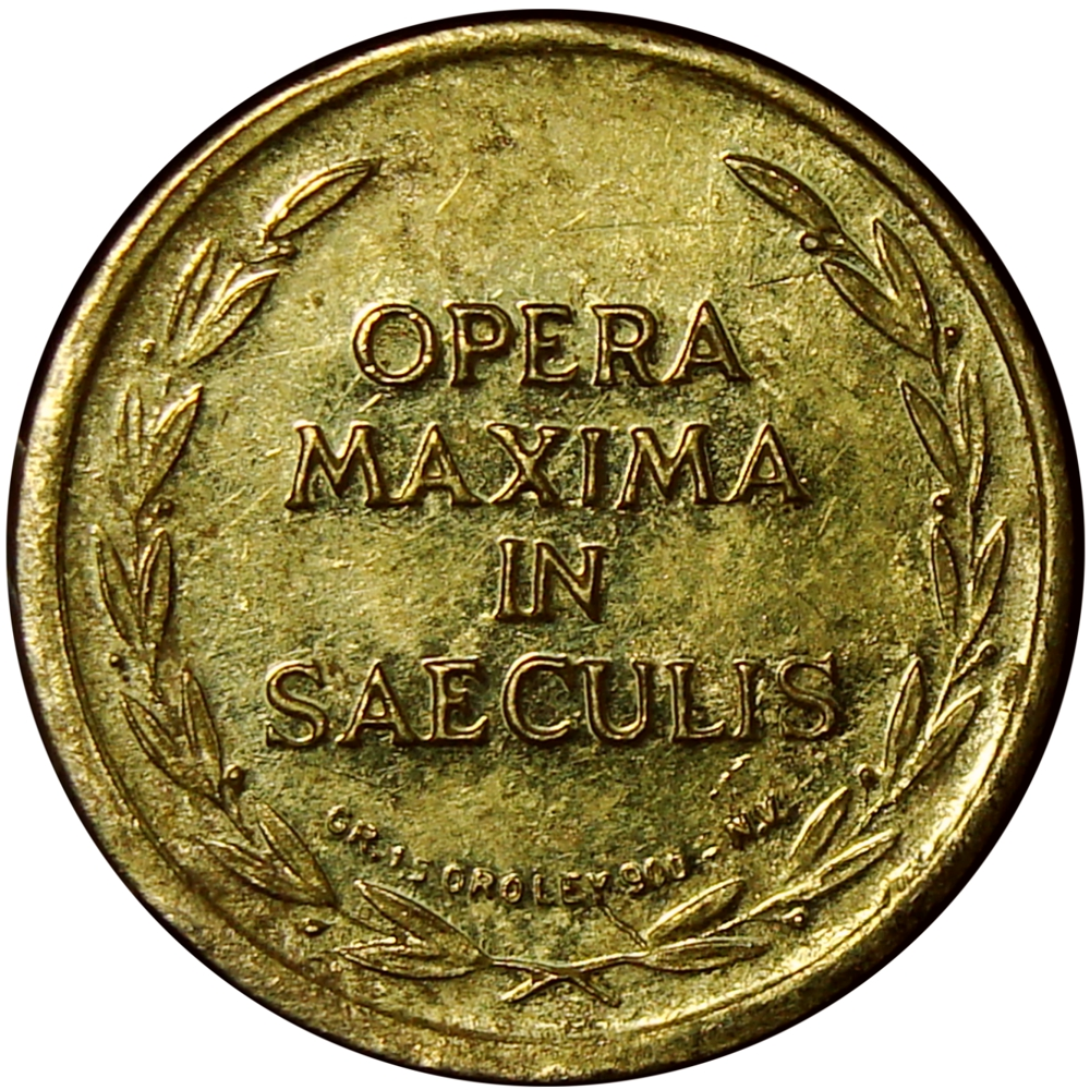 Medalla de Oro Venus de Milo Ópera Máxima en Saeculis Italcambio 1,5 g   - Numisfila