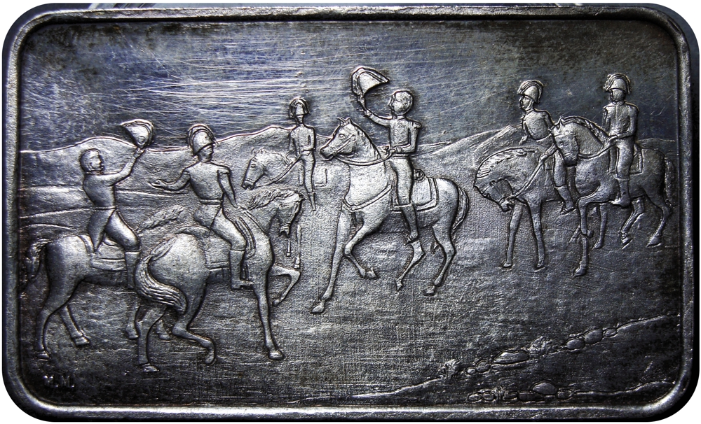 Lingote de Plata Batalla de Ayacucho 1824 - Numisfila