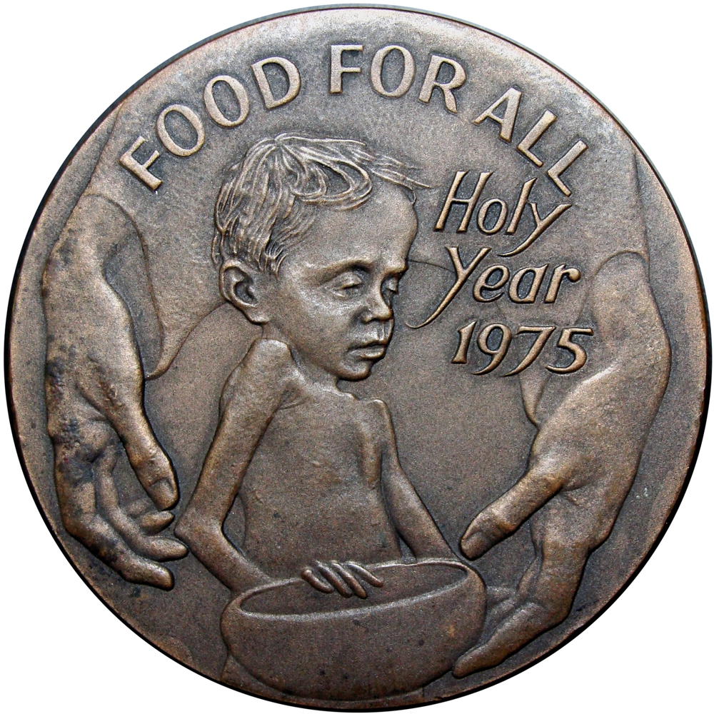 Reino Unido Medalla Madre Teresa de Calcuta 1975 FAO   - Numisfila