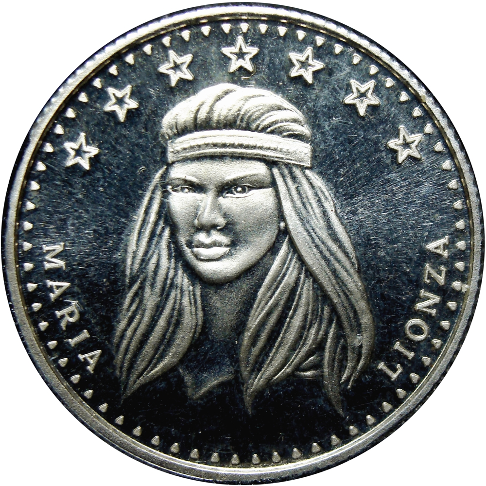 Medalla de Plata María Lionza Colección de Sorte - 26 Milímetros - Numisfila