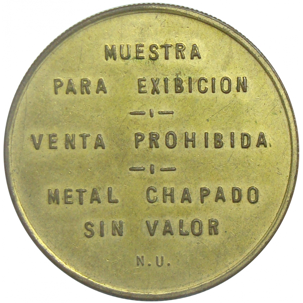 Medalla Guicaipuro, Diego de Losada y Negro Miguel Santiago de León de Caracas 1967  - Numisfila
