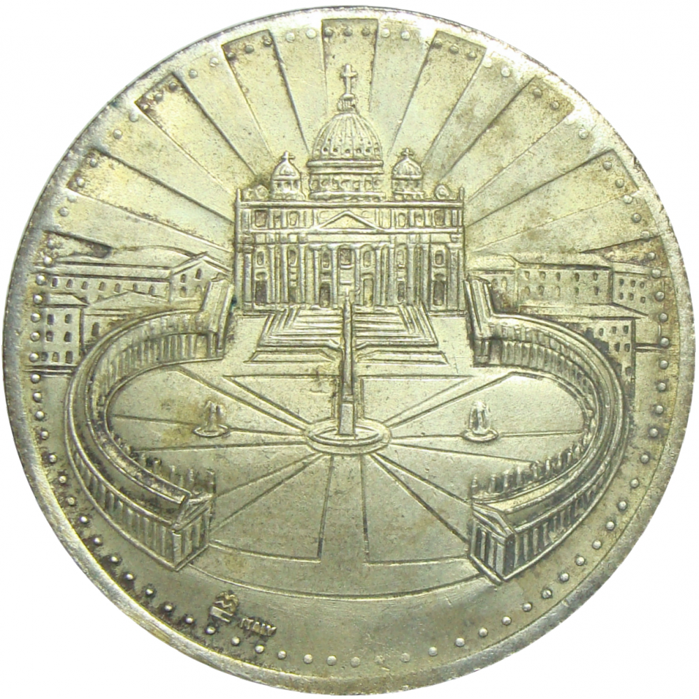 Medalla Papa Juan Pablo II y el Vaticano  - Numisfila