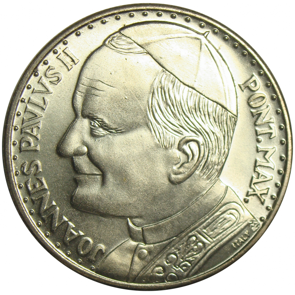 Medalla Visita Papal A Suiza 1981 Papa Juan Pablo Ii Medalla Visita Papal A Suiza 1981 Papa Juan Pablo Ii
