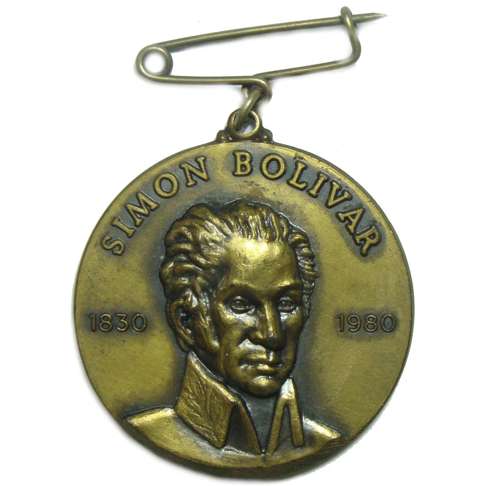 Medalla 150 Aniv. de la Muerte del Libertador 1830-1980 - Numisfila