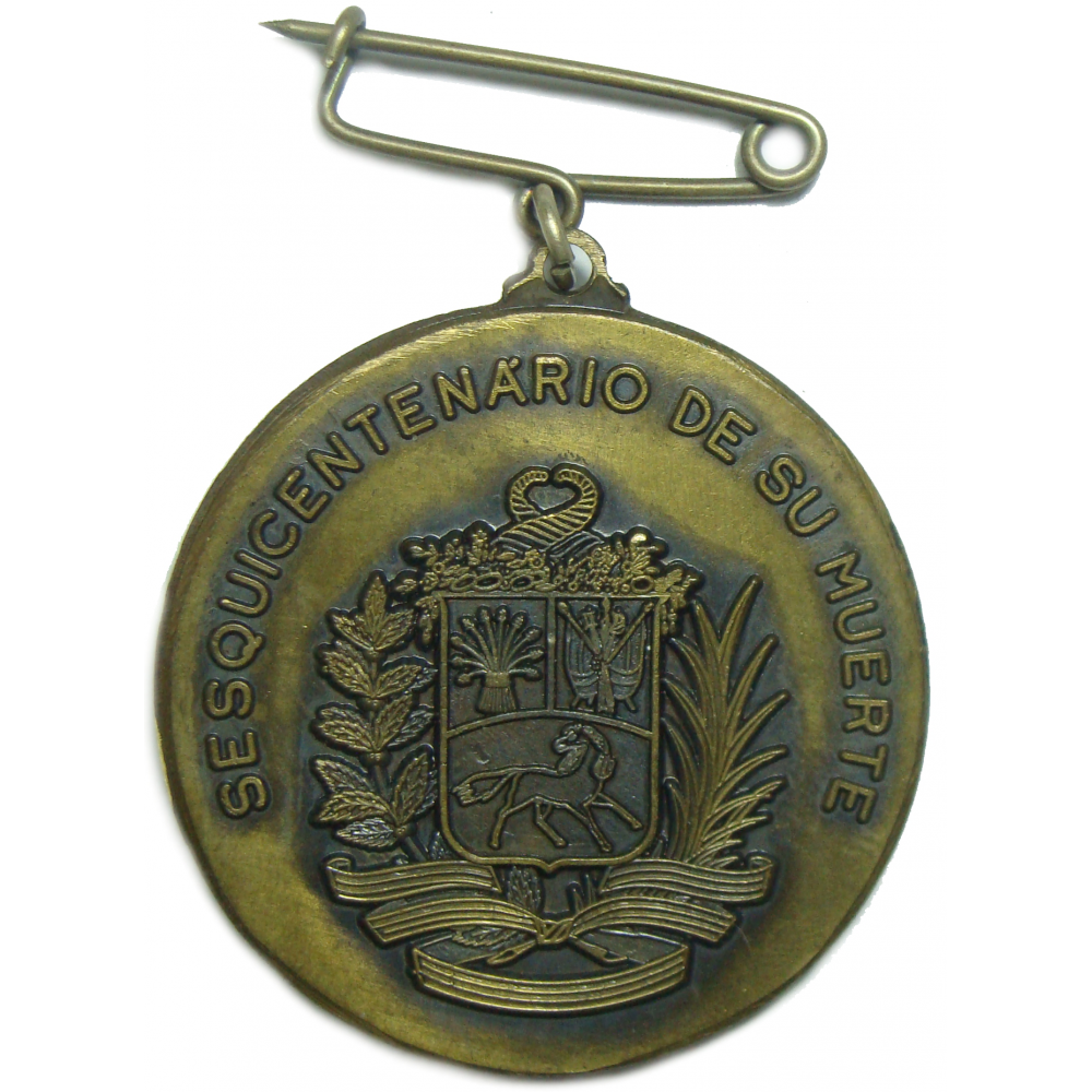 Medalla 150 Aniv. de la Muerte del Libertador 1830-1980  - Numisfila