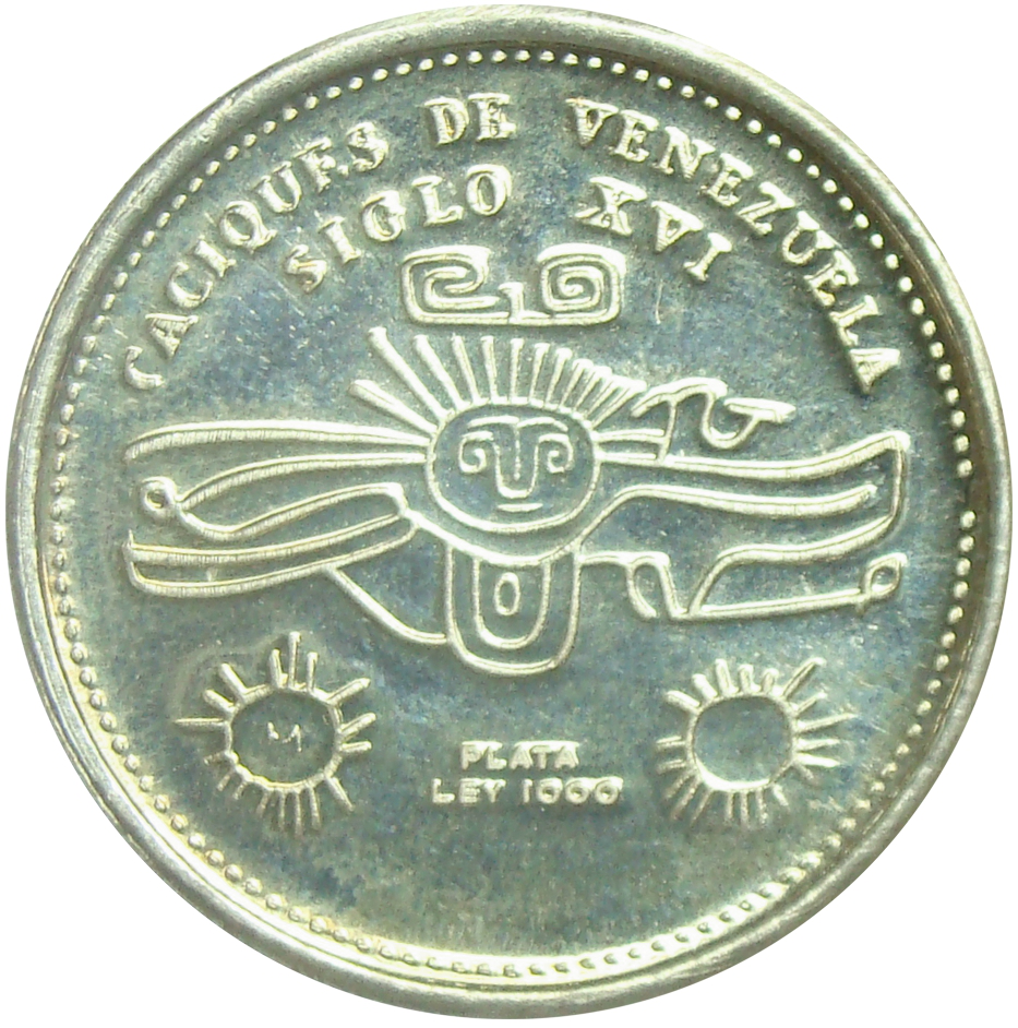 Medalla Serie Caciques de Venezuela: Arichuna  - Numisfila