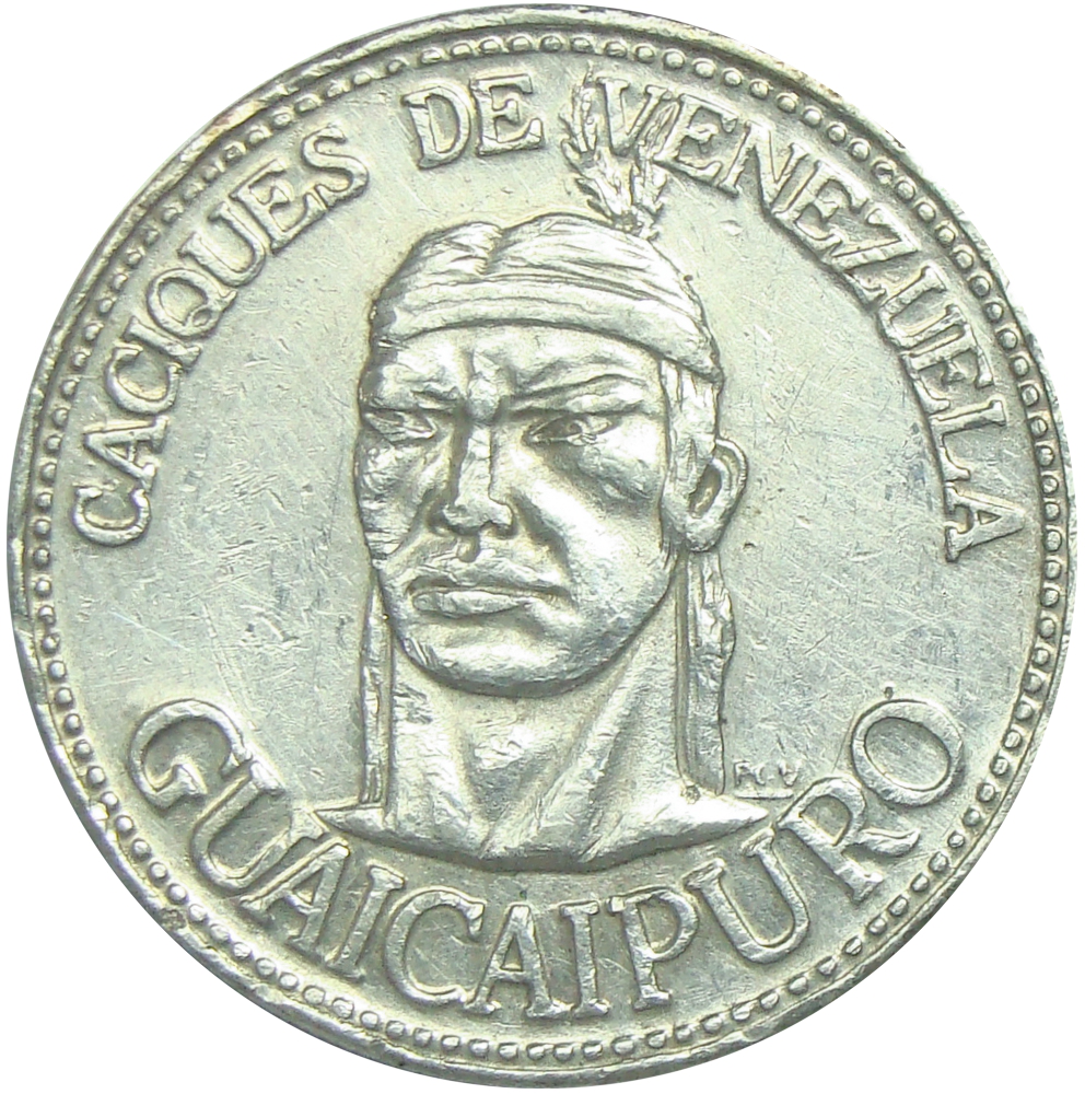 Medalla Guaicaipuro Caciques de Venezuela Italcambio  - Numisfila