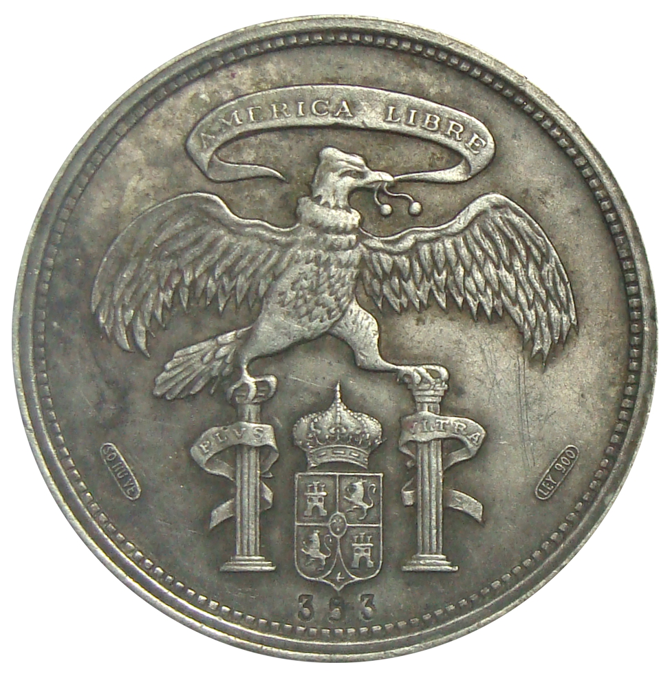 Medalla Real Venezolano 1811 Numerada 353 SONUVE - Numisfila