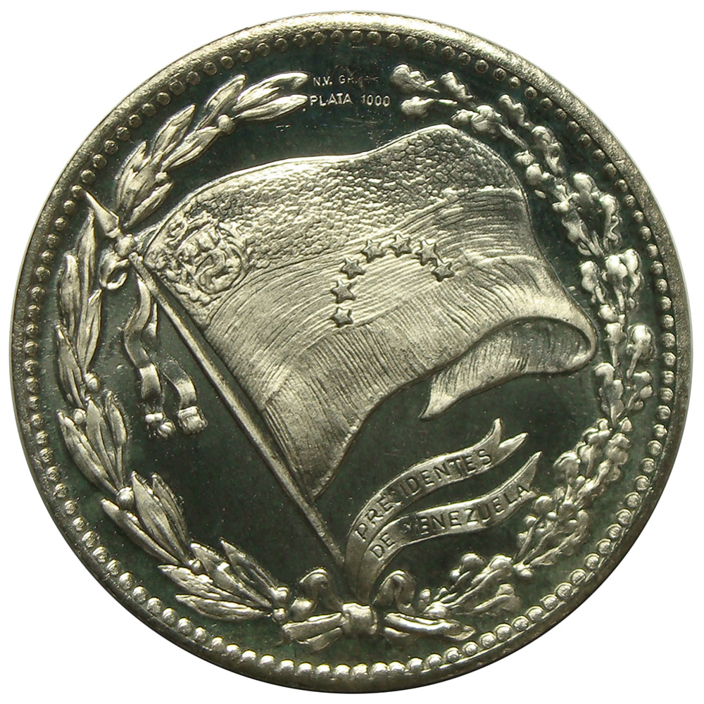 Medalla José María Vargas 1835 - 1836 Presidentes Venezuela  - Numisfila