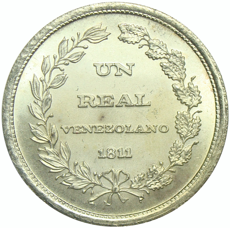 Medalla Real Venezolano 1811 #485 SONUVE  - Numisfila