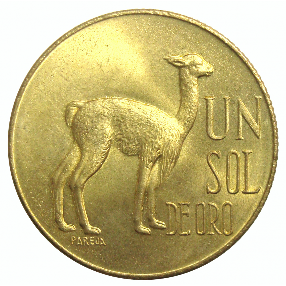 Moneda Peru 1 Sol 1973  - Numisfila