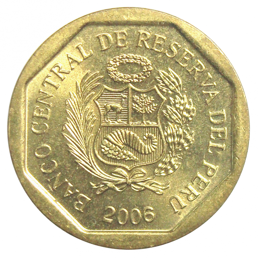 Moneda Peru 5 Centimos 2002-2007  - Numisfila