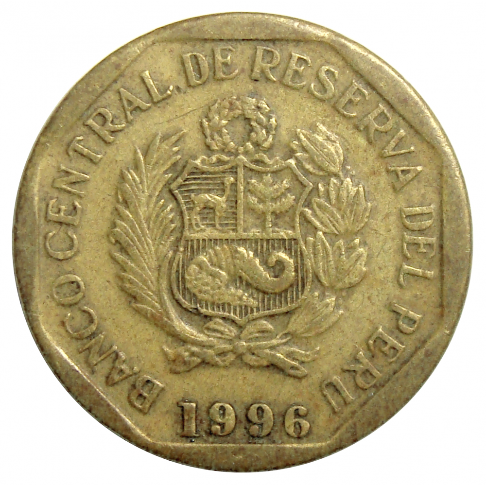 Moneda Peru 10 Centimos 1991-1996 - Numisfila