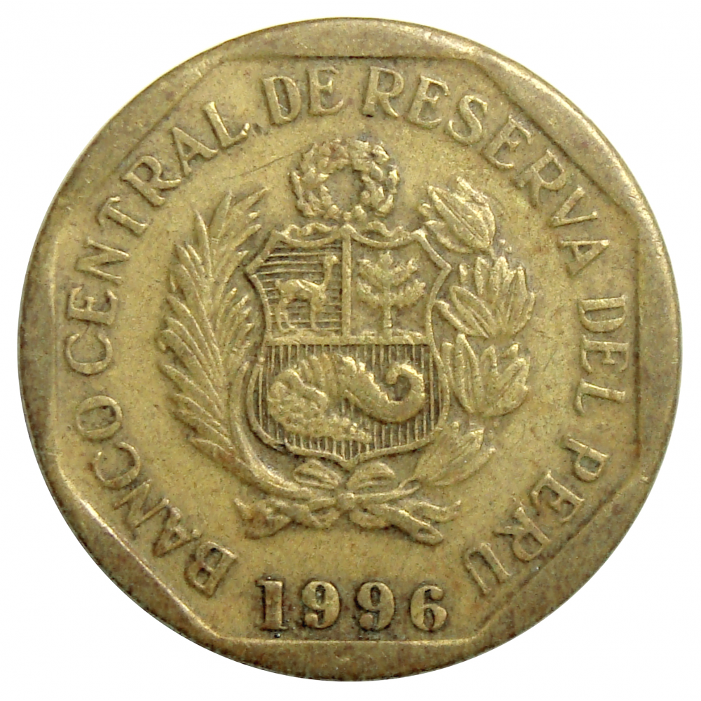 Moneda Peru 10 Centimos 1991-1996  - Numisfila