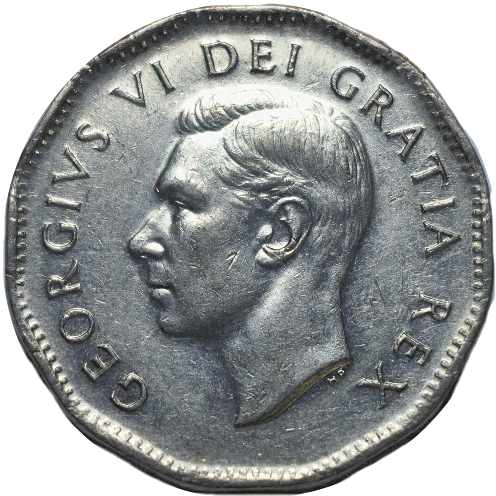 Moneda Canada 5 Centavos 1951 Bicentenario Descubrimiento del Niquel  - Numisfila