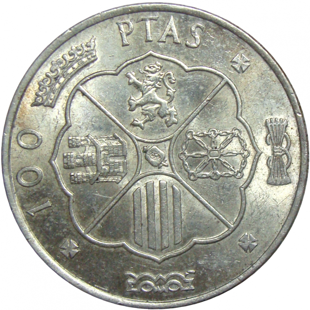 Moneda de España 100 Pesetas 1966  - Numisfila