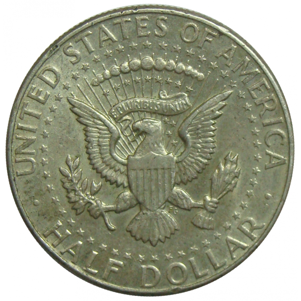 E.E.U.U. Moneda de Plata 1/2 Dólar 1964 J. F. Kennedy  - Numisfila